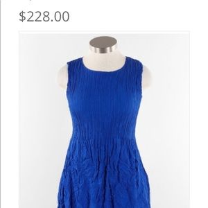 AlQuema Smash Pocket Dress in Royal Blue